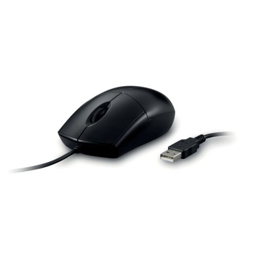 32255J | The Pro Fit® Wired Washable Mouse, with its waterproof, easy-clean, rugged design, is ideal for maintaining a hygienic surface and cleaning up drips and spills, without sacrificing performance.Comfortable for use with either hand, the wired USB connection delivers reliable performance without the need for batteries. Plug-and-play, so there’s no software to download and install.A perfect companion to the Kensington Pro Fit® Wired Washable Keyboard.Do not immerse the USB connector.