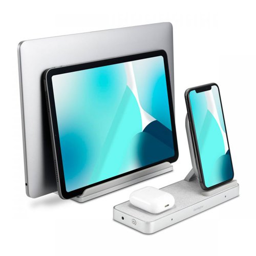 Kensington K59090WW StudioCaddy with Qi wireless charging for Apple devices