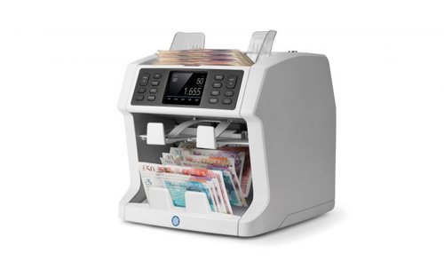 Safescan 2995-SX Automatic Banknote Counter and Fitness Sorter