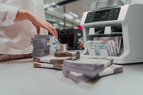 Safescan 2995-SX Automatic Banknote Counter and Fitness Sorter