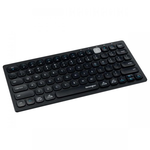 Kensington K75502UK Black Multi-Device Dual Wireless Compact Keyboard