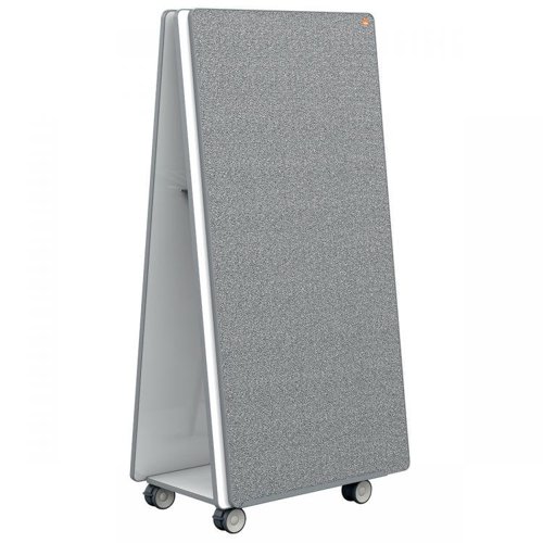 Nobo 1915569 Move and Meet Mobile Whiteboard and Noticeboard 1800 x 900mm