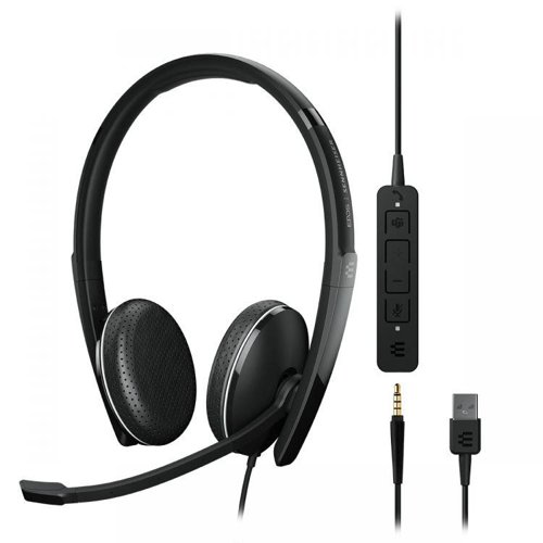 EPOS Adapt 165T USB-A and 3.5mm Jack II Stereo Headset