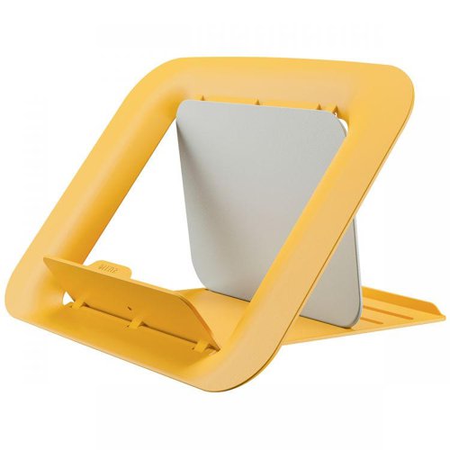 Leitz Cosy Adjustable Laptop Stand Warm Yellow