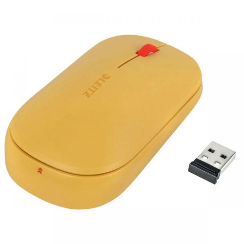 32675J - Leitz Cosy Wireless Mouse Warm Yellow