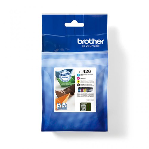 BROTHER LC426 Value Pack B-C-M-Y