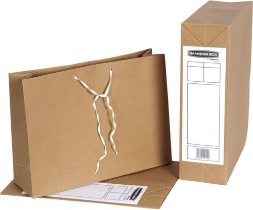 Fellowes R-Kive Basic Storage Bag Files Foolscap Pack of 25