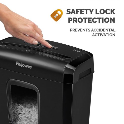 Fellowes Powershred 6M Mini Cut Shredder Personal Shredders 32869J Active Group  | Business Supplies. Workwear. Furniture. Promotional Merchandise. Business Technology