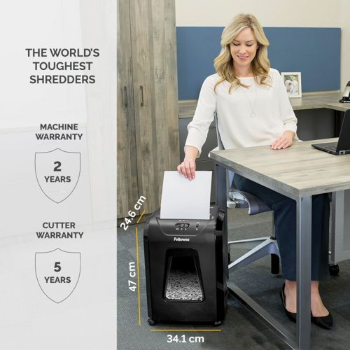 Fellowes Powershred 12C Cross Cut Shredder Personal Shredders 32871J Active Group  | Business Supplies. Workwear. Furniture. Promotional Merchandise. Business Technology