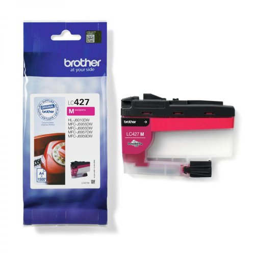 Brother LC427M Magenta 1500 Page Ink Cartridge
