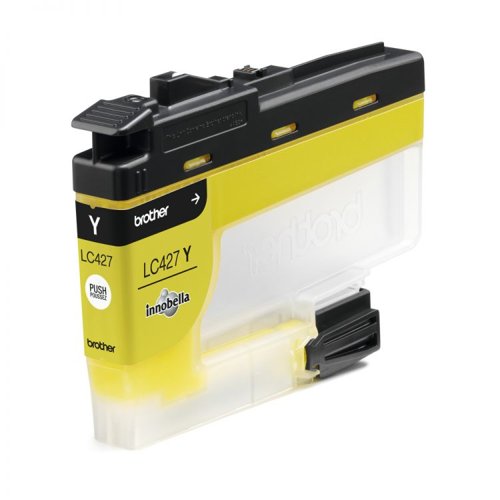 Brother LC427Y Yellow 1500 Page Ink Cartridge 32948J