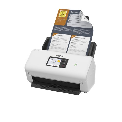 Brother ADS-4500W Wireless and Network Desktop Document Scanner