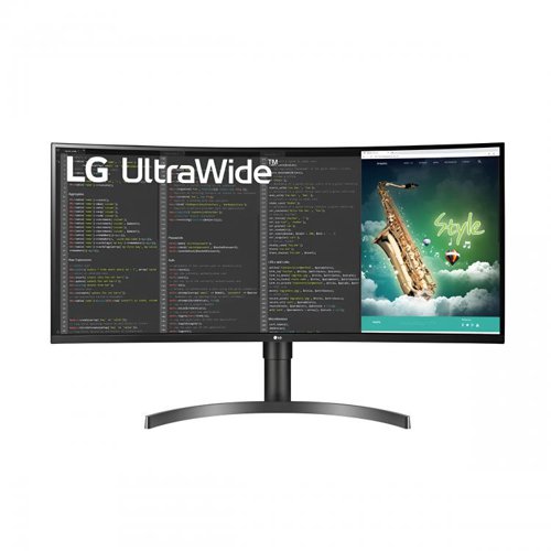 LG 35 Inch 35WN65C-B QHD Curved widescreen Monitor