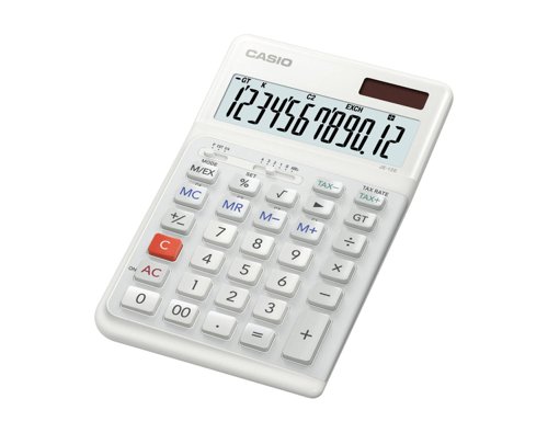 Casio JE-12E Ergonomic Desktop Calculator