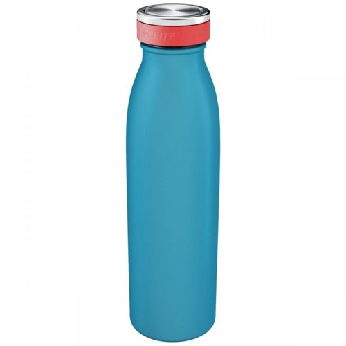 Leitz Cosy 500ml Insulated Water Bottle Calm Blue Cups & Glasses 33316J Active Group  | Business Supplies. Workwear. Furniture. Promotional Merchandise. Business Technology