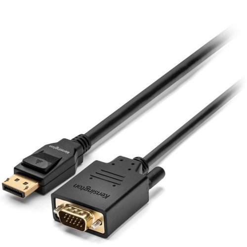 Kensington K33024WW DisplayPort 1.2 (M) to VGA (M) passive unidirectional cable