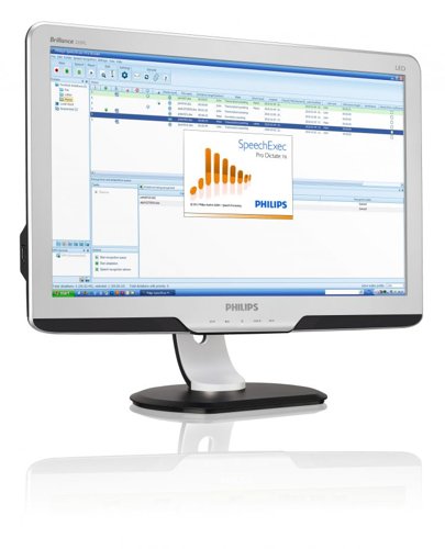 33406J | SpeechExec 11 allows you to easily monitor and manage the workflow between authors and transcriptionists. Recordings and the resulting written documents are automatically routed to the appropriate person for quicker turnaround times. Worklists help both authors and transcriptionists monitor their work statuses. They save time used for unnecessary status update communication between parties. Files can be organized into subfolders, assigned specific properties and comments and marked as urgent to help organize and prioritize tasks.Real-time file encryption (256 bit) and secure file transfer grant only authorized individuals to access documents. The optional automatic backup function protects data against accidental loss.Philips SpeechLive cloud dictation workflow solution gives users constant file access via browser for greater flexibility and mobility. With SpeechLive, authors can dictate with their smartphone from anywhere and send dictations directly to their SpeechExec software. It also features a transcription service, where trained professionals quickly type up recordings for the author.With the integrated dictation recorder, authors can record directly into their SpeechExec software. The software works perfectly with Philips SpeechMike dictation microphones and allows for quick and easy control of all recording and playback functions such as insert, overwrite and append. Function buttons can be individually programmed for added user convenience.SpeechExec Pro allows authors and transcriptionists to automatically download all their dictations from their voice recorder straight into the software and route to the appropriate destination via their local network, FTP server, SpeechLive or email.Speech recognition software from Dragon can be seamlessly connected with solution. Whether the author is dictating directly into the software using a Philips microphone or uploading recorded files from a voice recorder, they will receive accurate speech recognition results which will help speed up their workflow.The software comes with a conveniently integrated transcription player with pause, fast forward and rewind options. Together with the configurable Philips foot control, it allows for comfortable and quick transcription. Predefined templates can be used, so documents are automatically created with the appropriate header and footer, saving you even more time. Both author and transcriptionist benefit from individual sort and filter options to find dictations and documents even quicker and always stay highly organized.Transcriptionists can receive alerts whenever new recordings are assigned to them, making sure no important recordings are missed. These notifications appear on their screen in real-time in a discreet popup window.**Please note this is a DOWNLOAD product only**