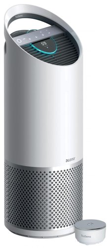 Breathe cleaner air with a reimagined air purifier. Experience the difference with a connected mobile app, Alexa voice control, advanced remote sensing technology, two airflow streams and 360-degree H13 HEPA filtration.Cleaner air where it matters most. Placed away from the purifier, the enhanced SensorPod monitors air quality across the room to optimise clean air delivery throughout your space.The TruSens mobile app allows control from anywhere via mobile phone or tablet device and tracks both indoor and outdoor air quality. The Wi-Fi® enabled Leitz TruSens Smart Air Purifier also works with Alexa voice control.The enhanced SensorPod features a new PM1.0 sensor for greater visibility of pollutants as small as 0.3 microns as well as a VOC sensor to detect certain gases/odours. Temperature & humidity sensors are used in conjunction with these sensors for even greater accuracy. Automatically adjusts fan speed in response to the SensorPod air quality readings.Leitz TruSens keeps you informed. A colour-coded illuminated ring and numerical value communicate good, moderate, or poor air quality.PureDirect technology uses two airflow streams to distribute air more comfortably, delivering purified air more effectivelyThe 360-degree H13 HEPA filter captures a minimum of 99.95% of particulate matter between 0.1 and 0.3 micron (MPPS) and a carbon layer removes VOC gases/odours from all directions. UV-C lamp kills germs and bacteria that can get trapped in the filter.The filter assembly used in Leitz TruSens Z-3500H meets the requirements of H13 HEPA in accordance with EN 1822-1:2019 & EN ISO 29463-5:2018.Ideal for rooms up to 60 m2 with a Clean Air Delivery Rate (CADR) value of 290m3/h (Smoke)The contemporary design with sleek touch-button controls and integrated handle blend seamlessly into your environment.Other features includeDimmer ModeNight ModeCarbon, HEPA, UV FiltersBrushless DC Motor360 degree air inlet60m2 air changes 2 times per hourAuto modeNumeric & Colour Display