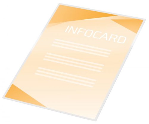 33527J | Laminating pouches are a convenient, everyday solution to protect and enhance valuable presentation pages, reference lists, product sheets, notices, photographs and certificates.80 Micron Gloss.A6 format.Pack size: 100.