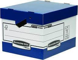 Bankers Box System Heavy Duty ERGO-Box - Blue Pack of 10