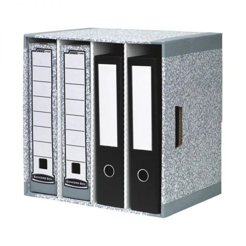 Bankers Box System File Store - Grey Pack of 5