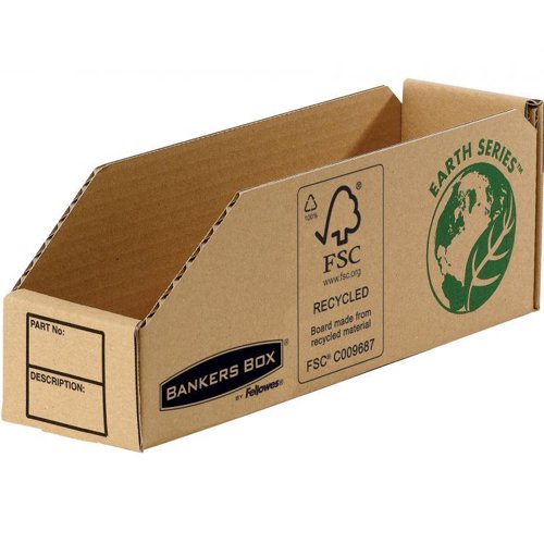 Bankers Box Earth Series Parts Bin (76mm) Pack of 50 | 33623J | Fellowes