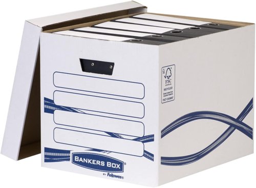 Bankers Box Basic Tall Storage Box Pack of 10