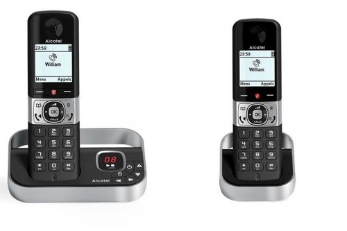 Alcatel F890 Twin DECT Call Block Telephone and Answer Machine