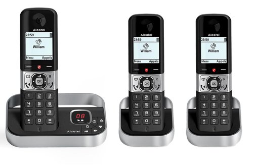 33711J - Alcatel F890 Trio DECT Call Block Telephone and Answer Machine
