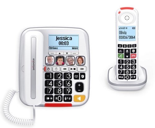 SwissVoice Xtra 3355 Combo Telephone with Answer Machine | 33736J | SwissVoice