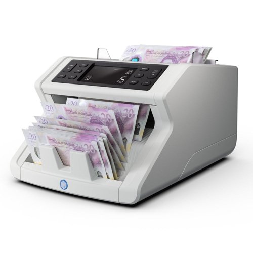 Safescan 2210 G2 Automatic Banknote Counter with 2-Point Detection