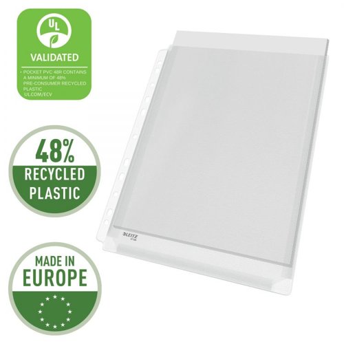 Leitz Premium Expanding Pocket pack of 5
