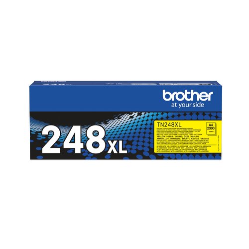 Brother TN248XLY High Yield Yellow Toner Cartridge