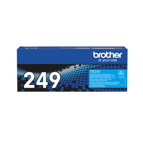 Brother TN249C Ultra High Yield Cyan Toner Cartridge