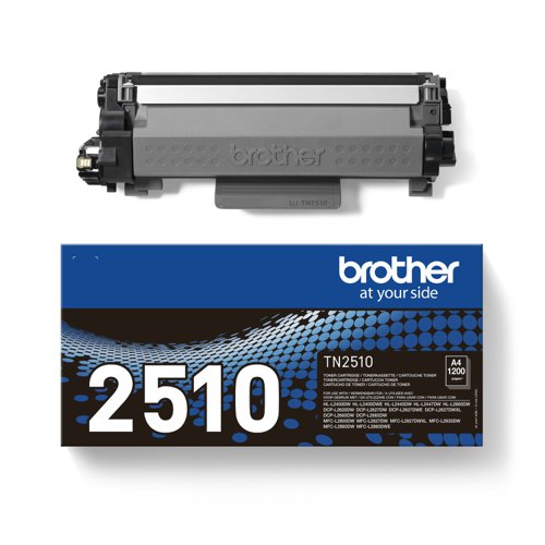 Brother TN2510 Standard Yield Black Toner Cartridge