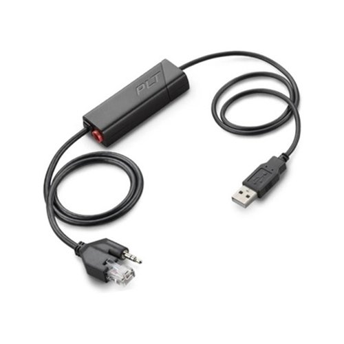 The APU-72 Electronic Hook Switch Cable works with most Cisco, Avaya and Nortel desk phones.
