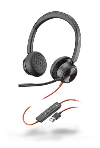HP Poly Blackwire 8225 USB-A Stereo Headset 34177J