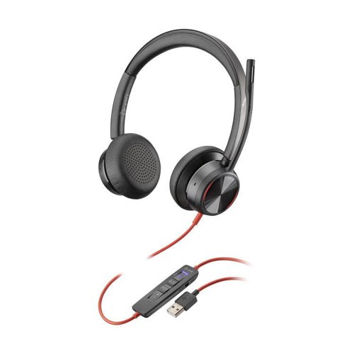 HP Poly Blackwire 8225-M USB-A Stereo Headset