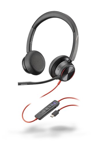 HP Poly Blackwire 8225-M USB-C Stereo Headset