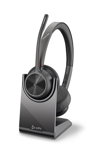 HP Poly Voyager 4320-M UC USB-C Wireless Stereo Headset & Stand