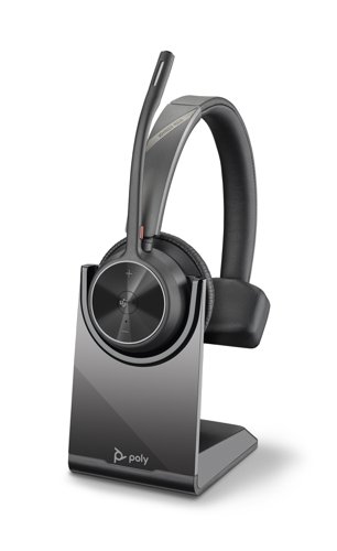 HP Poly Voyager 4310-M UC USB-C Wireless Mono Headset & Stand