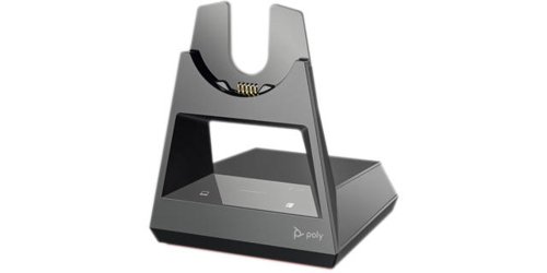 Connect your Voyager 4300 UC Series headset or your Voyager Focus 2 headset to a desk phone and computer while staying connected to your smartphone with this universal office base and charge stand. Manage all your calls with same headset while ensuring its always charged.