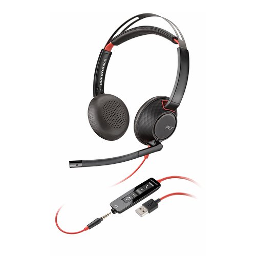 HP Poly Blackwire C5220 USB-A Headset
