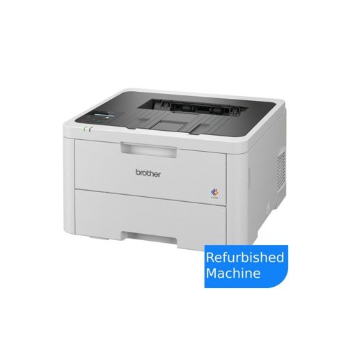 34406J | The colourful and connected HL-L3220CW is expertly engineered to quietly deliver high-quality documents without compromising on speed. The high-capacity paper input and output trays help to keep your office running smoothly.Print quietly without having to compromise on speed or quality. The HL-L3220CW prints full-colour pages quickly and flawlessly whilst still being quieter than your average office conversation, making this device perfect for desktop work.High-quality LED print technology ensures that your output is flawless and professional every time. The expertly designed HL-L3220CW has a high-capacity paper input and output tray allowing you to print for longer.Make your day easier and your printing effortless, with a simple set-up and 5GHz Wi-Fi or USB connection. This efficient HL-3220CW is a breeze to operate using the easy-to-navigate control panel.To keep pace with the ever-evolving legislation on privacy and data security, our devices offer the latest industry-standard security features to securely protect your data. Our security experts continuously research new enhancements to products, solutions and services to proactively ensure all our products are ‘secure by design’.The HL-L3220CW provides a range of robust features. It uses triple-layer security at a device, network and document level. This offers added peace of mind and guarantees that the integrity of your data is maintained at every step.With Brother Mobile Connect, you can fully operate your Brother printer from your fingertips. Print documents on the move and order genuine Brother supplies straight to your door. You can also personalise your frequently used features and unlock a revolutionary way of printing from your mobile device.Download the app on your mobile device to get started.Printer functions include:N-up printing (Reduce up to 2, 4, 9, 16 or 25 A4 pages into just one A4 page, Mac, up to 2, 4, 6, 9, or 16), Poster printing, Watermark printing, ID printing, Manual 2-sided print, Reverse print.INTERFACE: Hi-Speed USB 2.0, IEEE 802.11b/g/nPRINTER DRIVERS: Windows 11ECOPRO Ink & Toner Subscription.EcoPro is an ink and toner subscription service for your Brother printer which automatically orders and delivers ink and toner to you when you need them – at a fraction of the cost of buying them separately.**USB cable not supplied**A Grade (refurbished) machines are in 'as new' condition. They are a machine that has been returned as incorrectly ordered, not required or the unit may have failed on arrival in which case the failed part is replaced and therefore A Graded. A full 12 months warranty is included