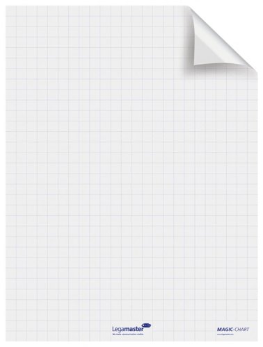Legamaster Magic-Chart Gridded Flipchart Foil 60x80cm 34475J