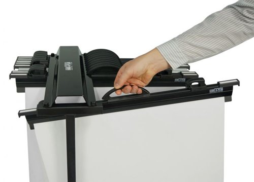 Arnos Hang-A-Plan Quickfile A1 Binder & Trolley Bundle