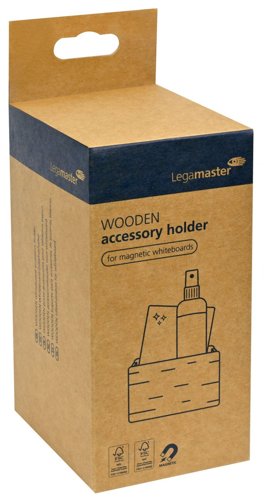 Legamaster WOODEN Whiteboard Accessory Holder Magnetic Drywipe Board Accessories 34553J Active Group  | Business Supplies. Workwear. Furniture. Promotional Merchandise. Business Technology
