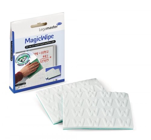 Legamaster MagicWipe eraser 2pcs Drywipe Board Accessories 34616J Active Group  | Business Supplies. Workwear. Furniture. Promotional Merchandise. Business Technology