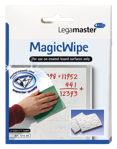 Legamaster MagicWipe eraser 2pcs Drywipe Board Accessories 34616J Active Group  | Business Supplies. Workwear. Furniture. Promotional Merchandise. Business Technology