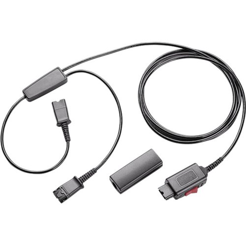 With the Training Y-Connector, two headsets can be connected to a single headset adapter, allowing trainers and supervisors to monitor calls from agents.